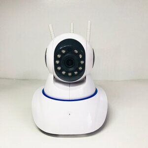 Home Surveillance Mobile Phone Network Intelligent Camera - White